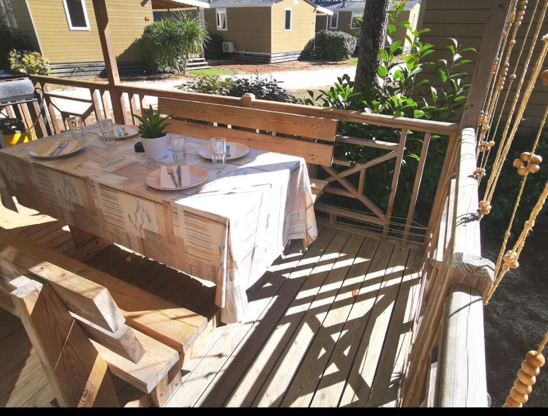 Mobil Home Premium Camping 5* Vendays-Montalivet Exteriör bild